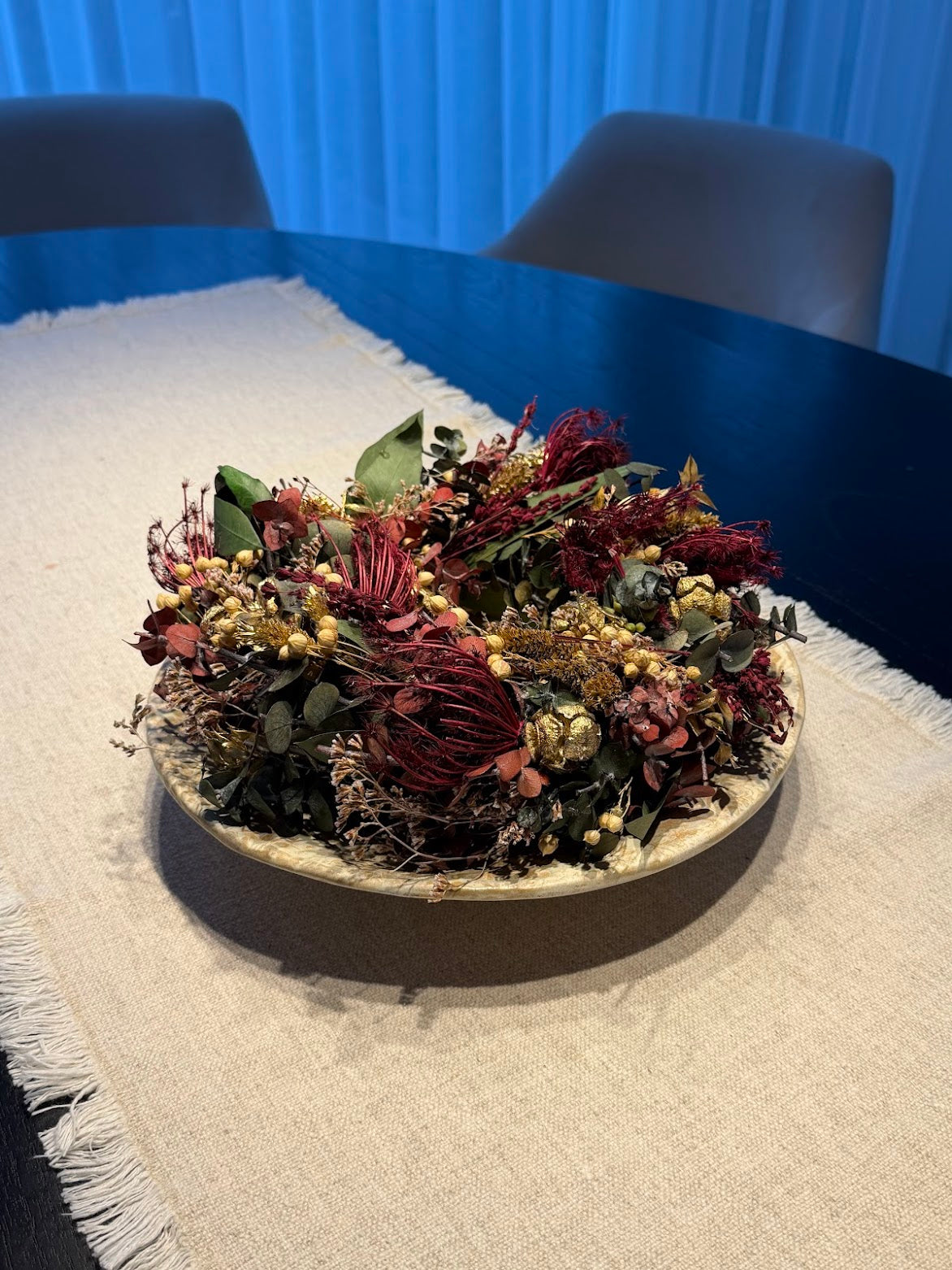 Belle – kuivlillepärg Ø25 cm